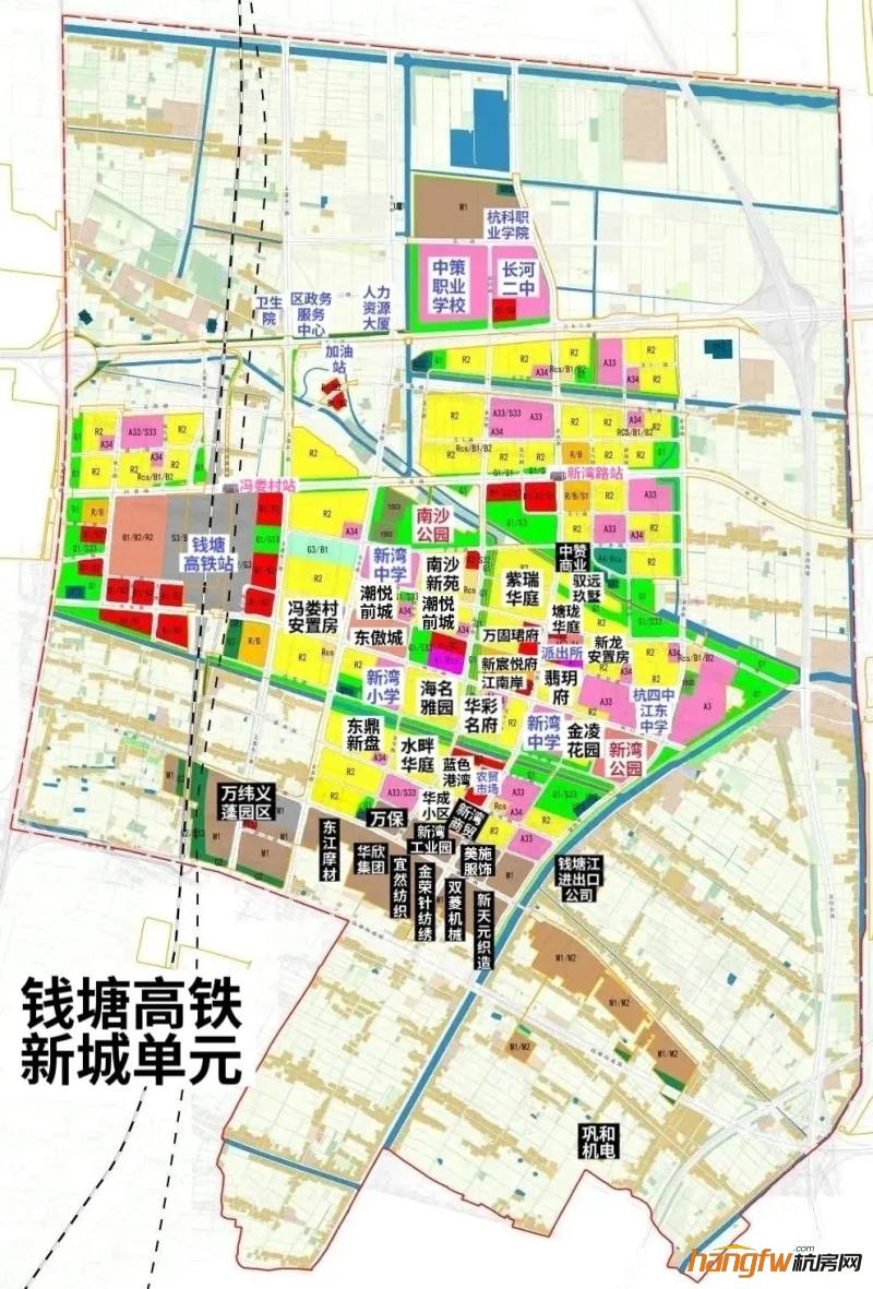 大江东最新详细规划图曝光!看看你家附近有什么?